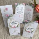 Thiệp cưới thiên nhiên trẻ trung DQ-2003