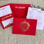 Thiệp cưới trẻ trung DQ-2022 - Đỏ Nhung