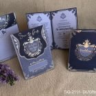 Thiệp cưới đẹp đơn giản DQ-2111 - Dương đậm