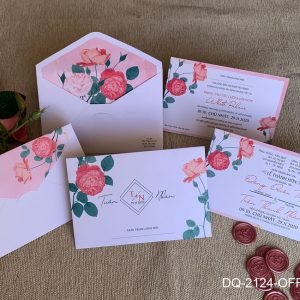 Thiệp cưới trẻ trung DQ-2124
