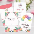 Thiệp sinh nhật cho bé siêu cute DQ-2051 mã B