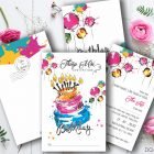 Thiệp sinh nhật cho bé siêu cute DQ-2051 mã G