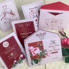 Thiệp cưới  KTS đẹp hiện đại DQ-KL7-114