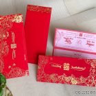 Thiệp cưới đẹp đơn giản DQ-2202 - Đỏ Nhung