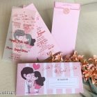Thiệp cưới chibi siêu cute DQ-2205