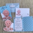 Thiệp thôi nôi cho bé siêu cute IM-1801 mã D