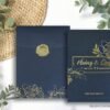 Thiệp cưới sang trọng và trẻ trung DQ-2311 - Dương nhũ - Image 2