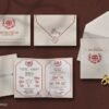 Thiệp cưới sang trọng và trẻ trung DQ-2327 - Offset - Image 2