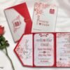 Thiệp cưới sang trọng và trẻ trung DQ-2344 - Thiệp túi Offset - Image 2