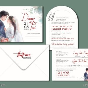 Thiệp cưới - In Nhanh KTS DQ-BTN101-325