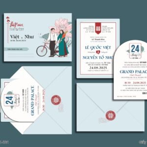 Thiệp cưới - In Nhanh KTS DQ-BTN101-324