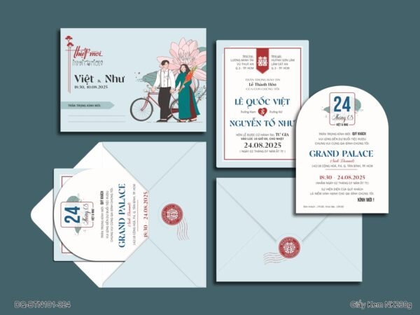 Thiệp cưới - In Nhanh KTS DQ-BTN101-324