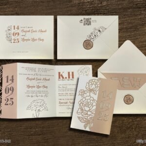 Thiệp cưới - In Nhanh KTS DQ-BTN101B-342