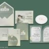 Thiệp cưới giá rẻ DQ-24A34 Ánh Kim Thơm - Image 2