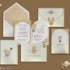 Thiệp cưới giá rẻ DQ-24A37 Ánh Kim Thơm - Image 2