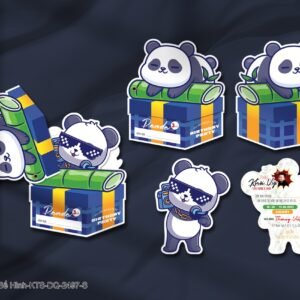 Thiệp thôi nôi, sinh nhật bế hình in KTS KTS-DQ-2497-S